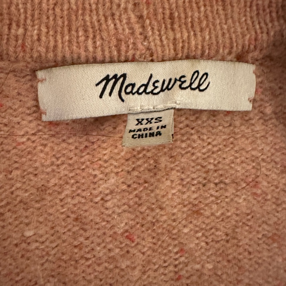 Madewell oversized wool cardigan size XXS - Picture 4 of 5